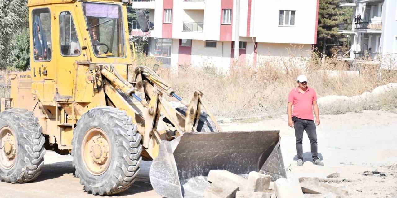 Emet’te Sıcak Asfalt Öncesi Çalışmalar Başladı