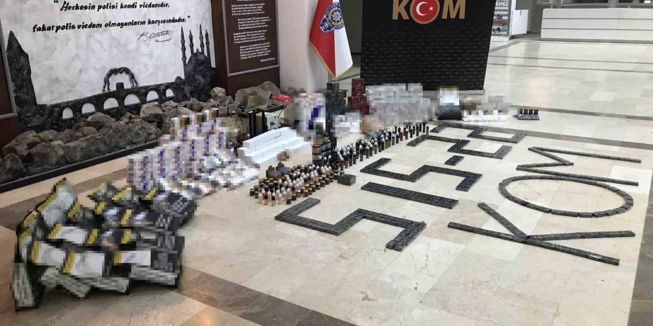 Edirne’de Kaçak Sigara Operasyonu: 8 Kişi Gözaltına Alındı