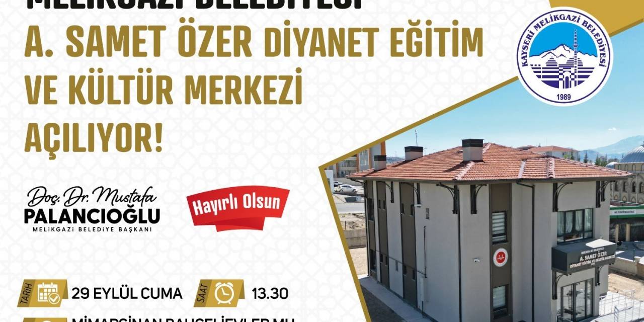 Melikgazi Belediyesi Yeni Bir Projeyi Daha Hayata Geçiriyor