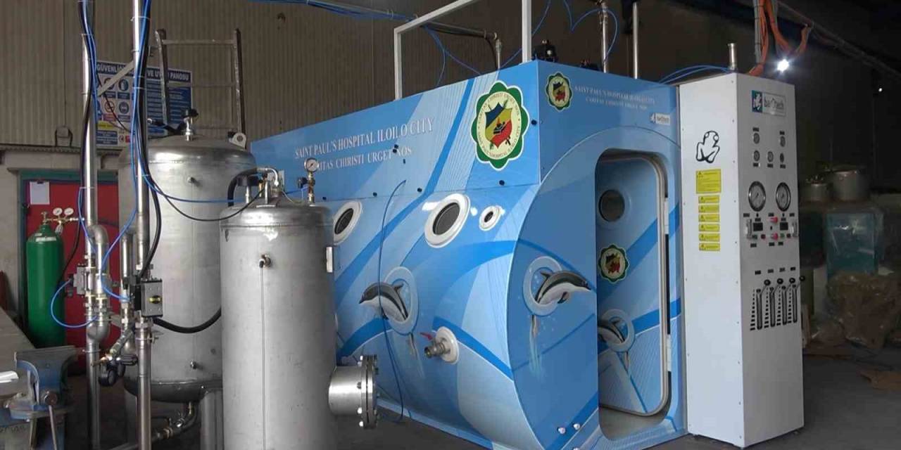 Oksijen Tedavi Kabinleri Yalova’da Üretiliyor Dünyaya İhraç Ediliyor