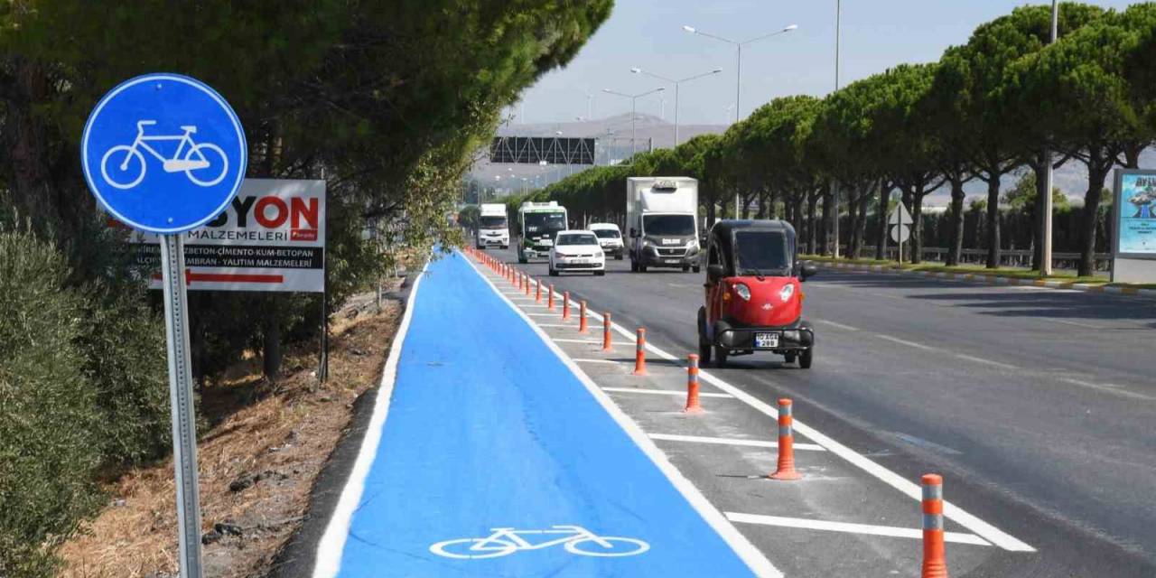 Büyükşehir’den Değirmen Boğazı’na Bisiklet Yolu