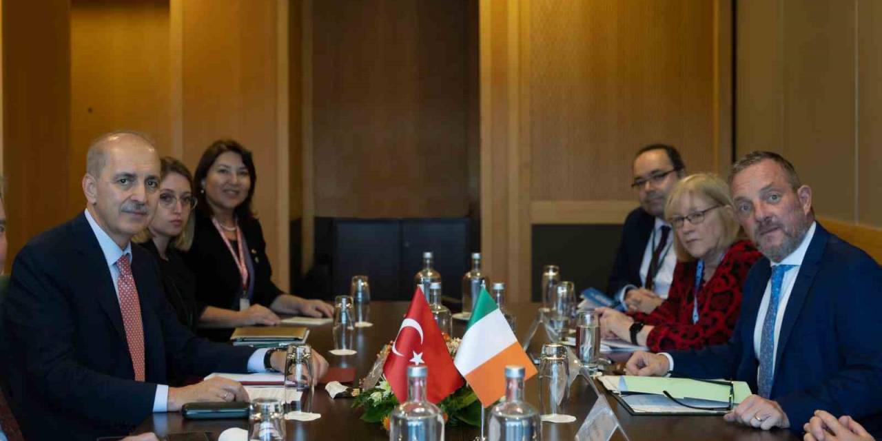 Tbmm Başkanı Kurtulmuş, İrlandalı Ve İsrailli Mevkidaşları İle Görüştü