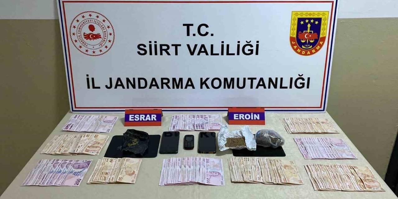 Siirt’te Uyuşturucu Operasyonunda 2 Tutuklama