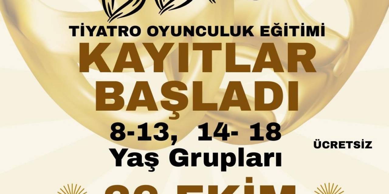 Bbkt’nin Tiyatro Oyunculuk Eğitimi Kayıtları Başladı