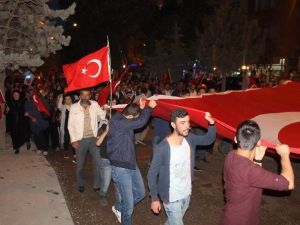 Bayburt Şehitler İçin Yürüdü