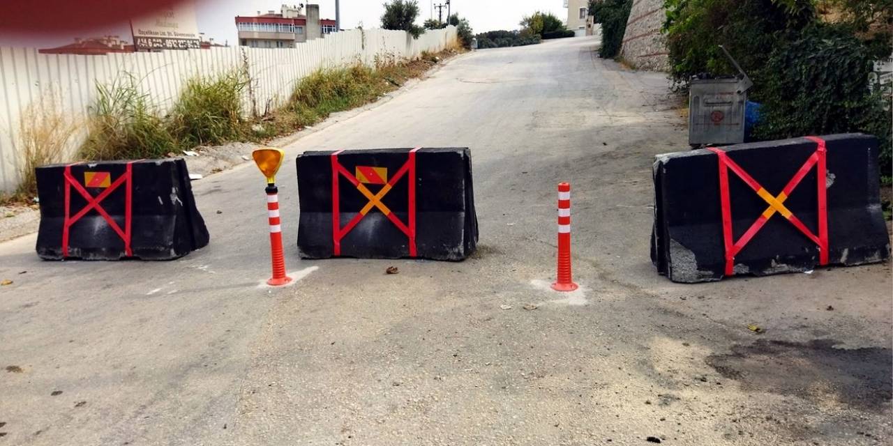 Mudanya’da İnşaat Çalışmasında Yol Yarıldı