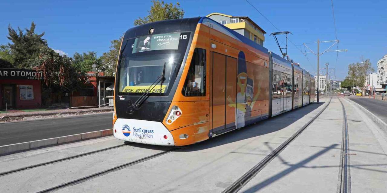 Doğu Garajı-meydan Arasındaki Tramvay Seferleri Yeniden Başladı