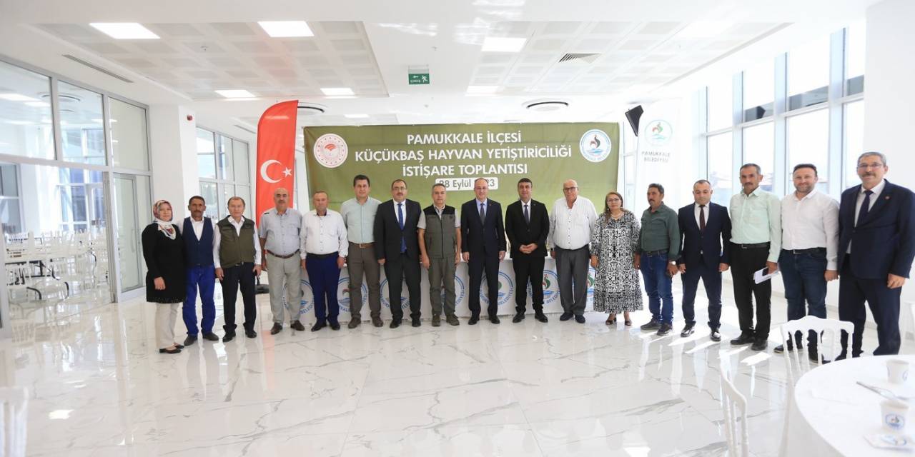 Pamukkale Belediyesi Öncülüğünde İlçenin Hayvancılık Sektörü Değerlendirildi