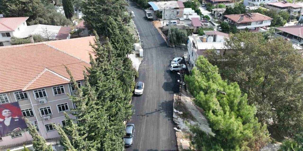 Defne’nin Altyapısı Tamamlanan Yolları Asfaltlanıyor