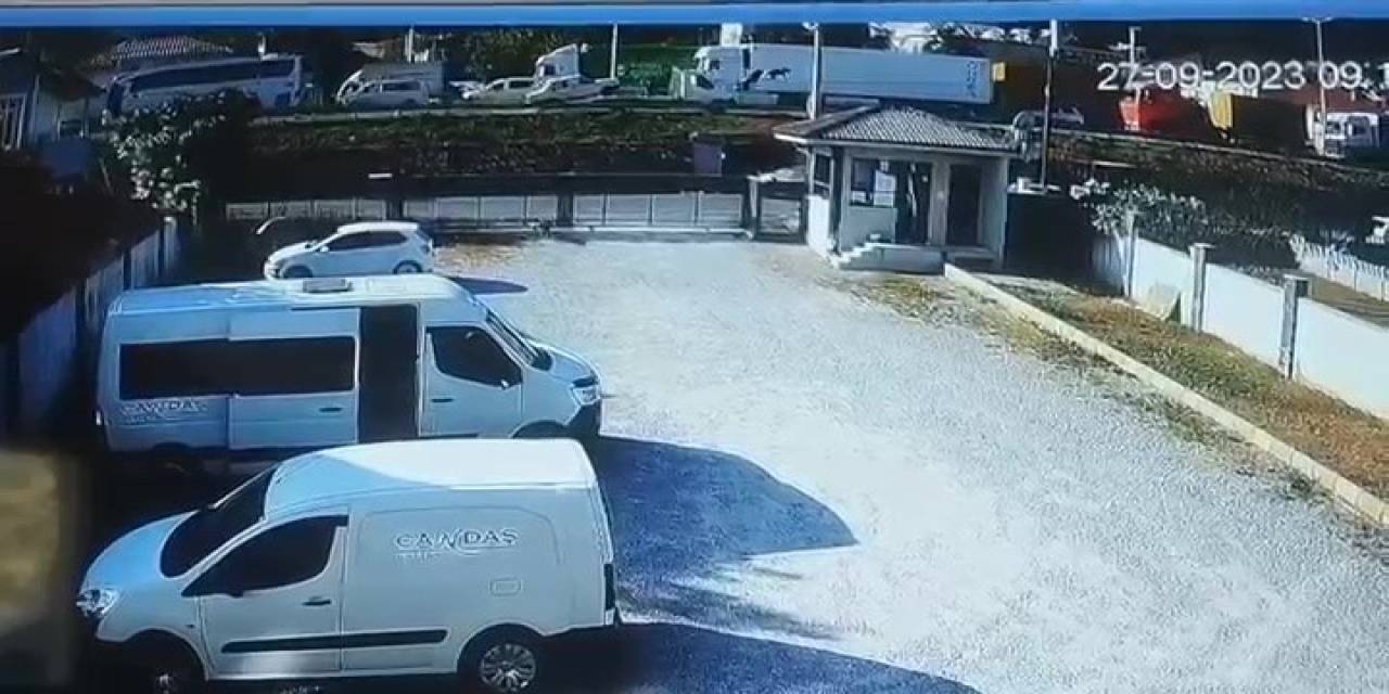 Düzce’de İlginç Kaza
