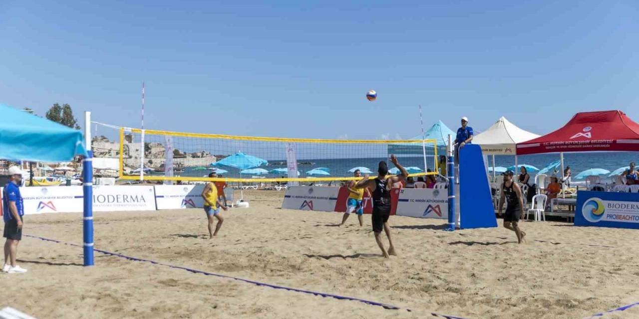 Probeach Tour Plaj Voleybolu Mersin Etabı, Kızkalesi’nde Başladı
