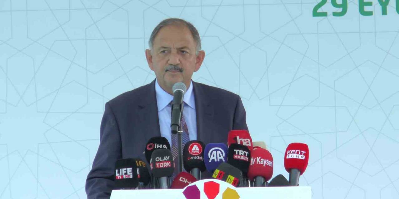 Bakan Özhaseki: “Dünyada Türkiye Cumhuriyeti İsmi Geçtiği Zaman Başımızın Dik Olduğu Bir Dönem Başlamıştır”