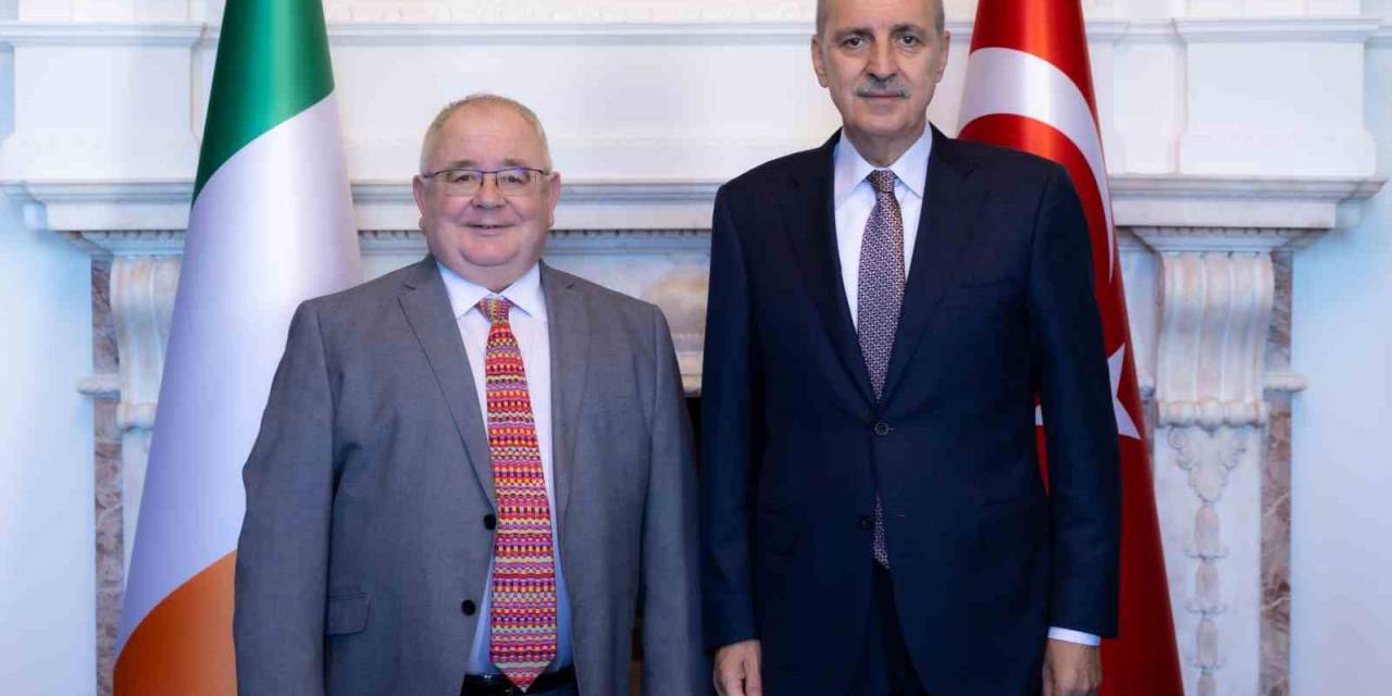 Tbmm Başkanı Kurtulmuş, İrlanda Parlamentosu Temsilciler Meclisi Başkanı O Fearghail İle Görüştü