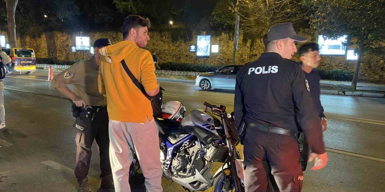İstanbul’da Motosiklet Sürücülerine Yönelik Asayiş Uygulaması