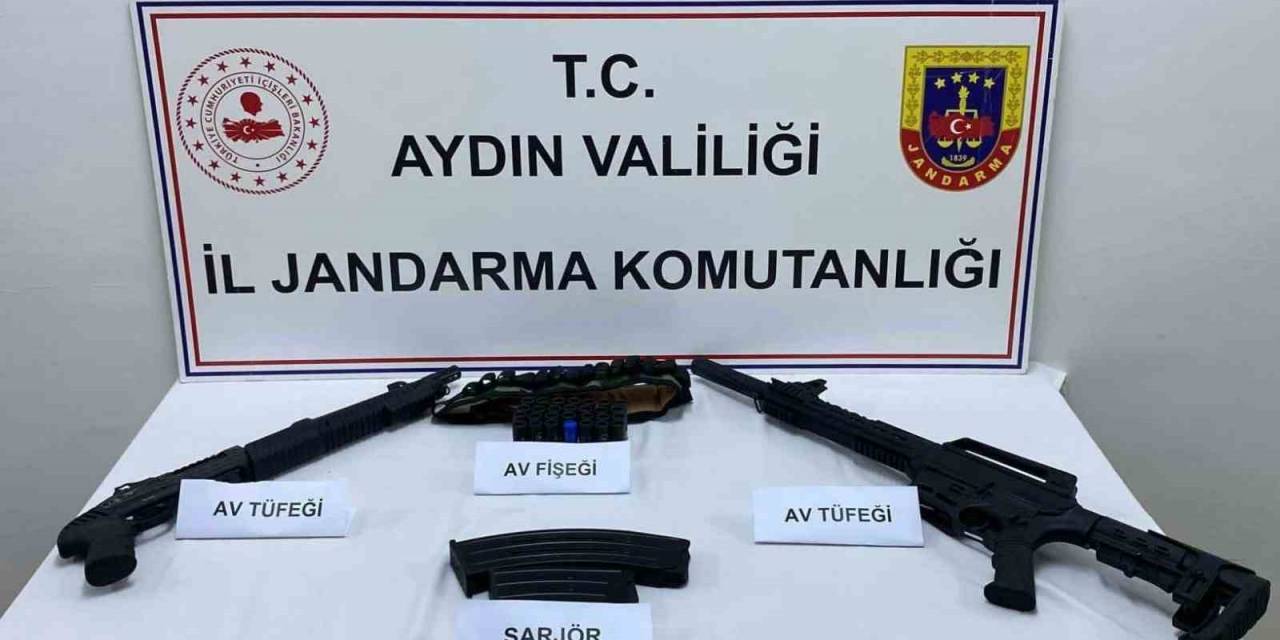 Ruhsatsız Av Tüfekleri İle Yakalandı