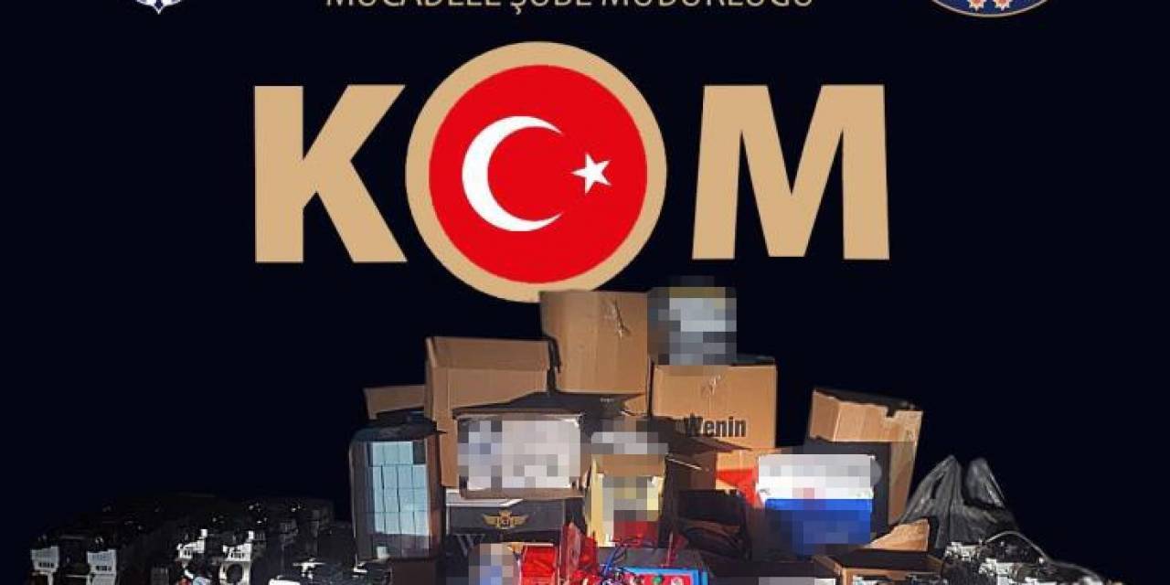 Kocaeli’de 140 Bin 600 Dal Makaron Ele Geçirildi