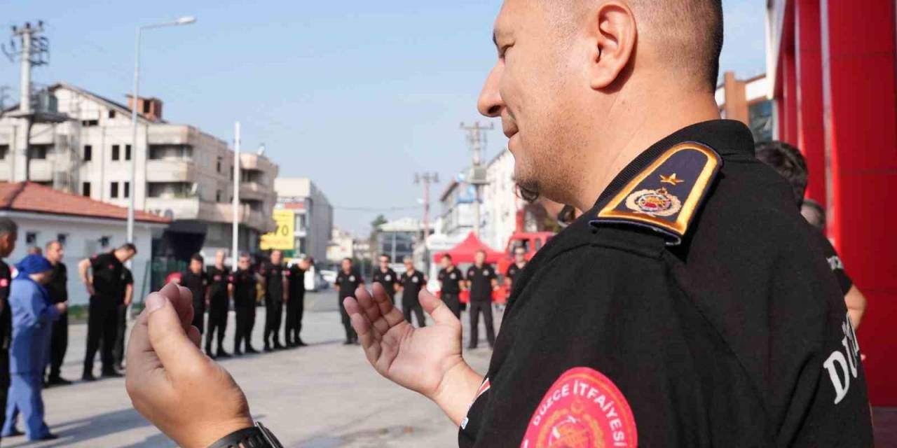 Ateş Savaşçıları Önce Dua Etti Sonra Kan Verdi