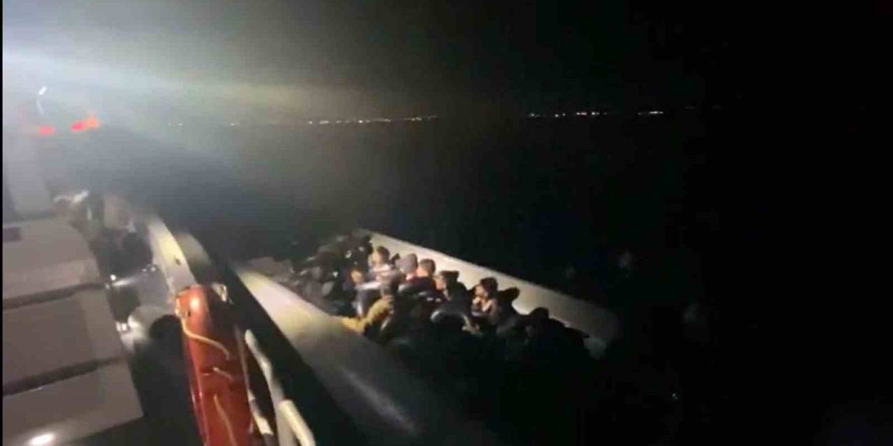 Düzensiz Göçmenler Mobil Radara Yakalandı