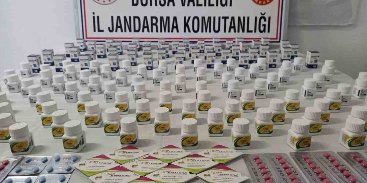 Bursa’da Cinsel Gücü Arttırıcı İlaç Operasyonu