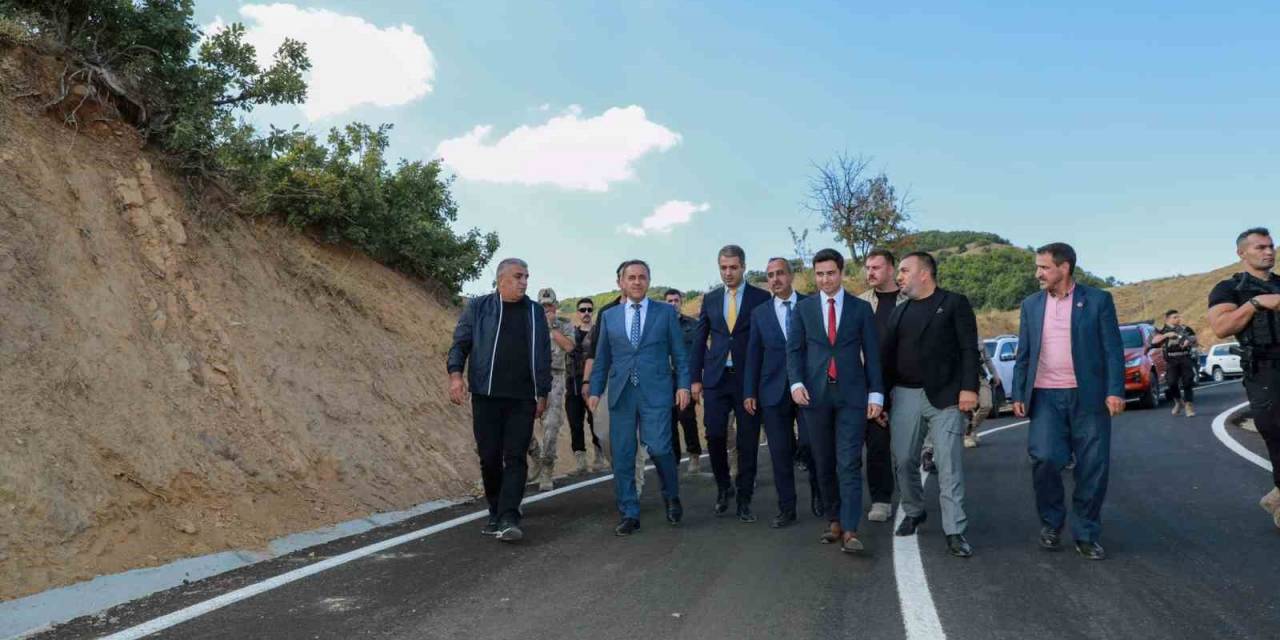 Yol Çalışmalarını İnceleyen Vali Usta: ’’insanımız Her Türlü Hizmetin En İyisine Layık’’