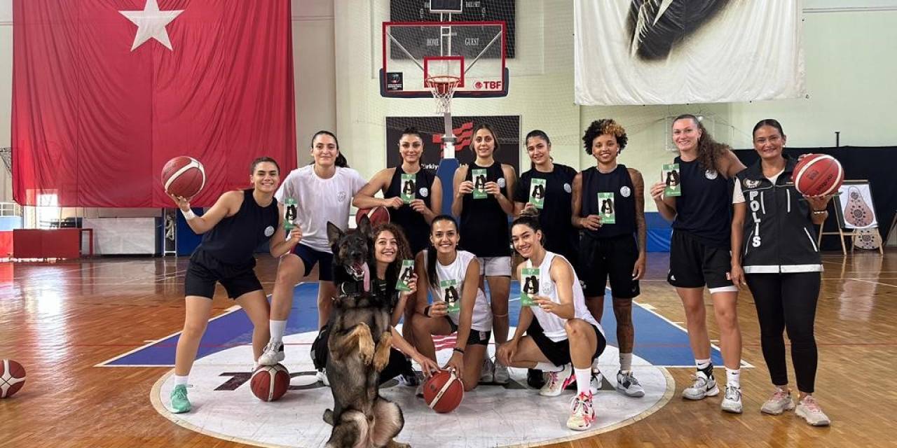 ‘En İyi Narkotik Polisi Anne’ Tanıtımına Kadın Basketbolculardan Destek