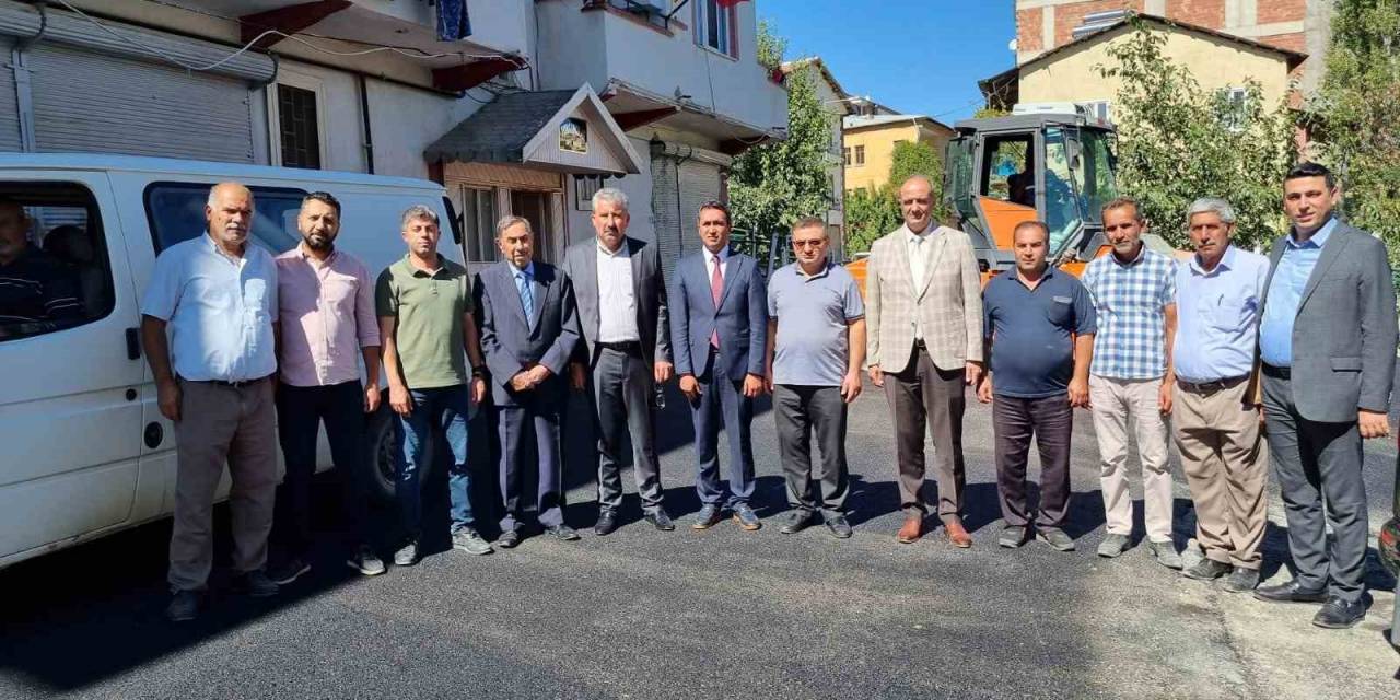 Darende’de Altyapı Çalışmaları Sürüyor