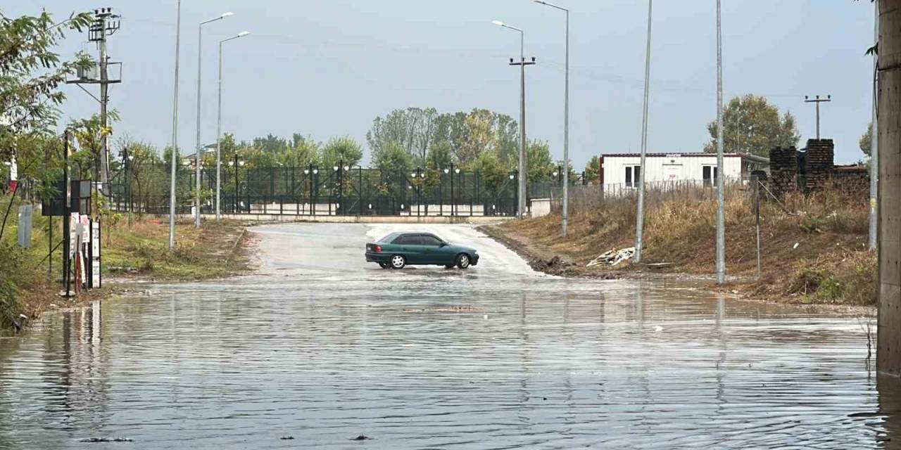 Düzce’de 5 Dakikada Sokaklar Göle Döndü