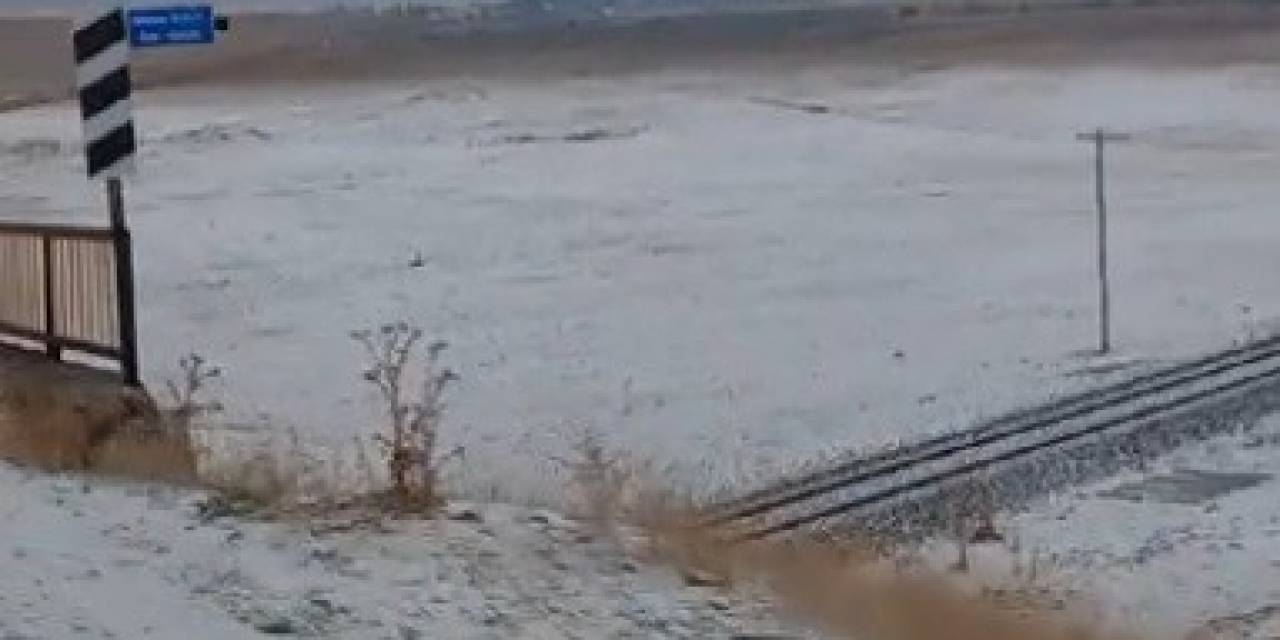 Kars’ı Dolu Vurdu