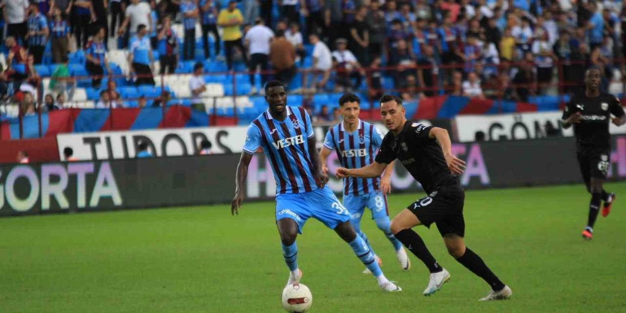 Trendyol Süper Lig: Trabzonspor: 2 - Pendikspor: 1 (Maç Sonucu)