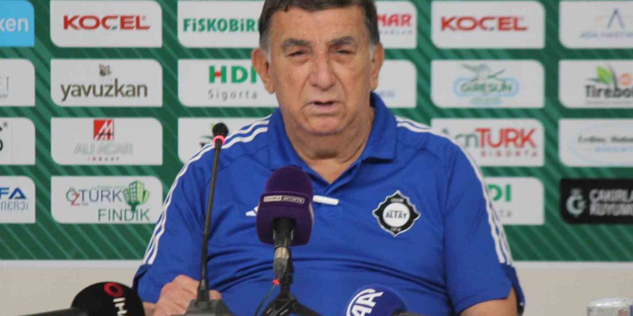 Giresunspor-altay Maçının Ardından