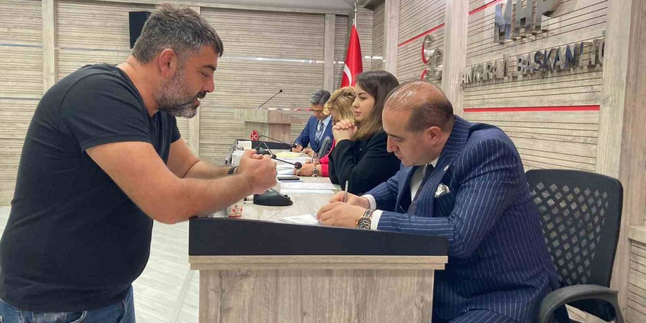 Mhp’ye 30’a Yakın Alevi Vatandaş Üye Oldu