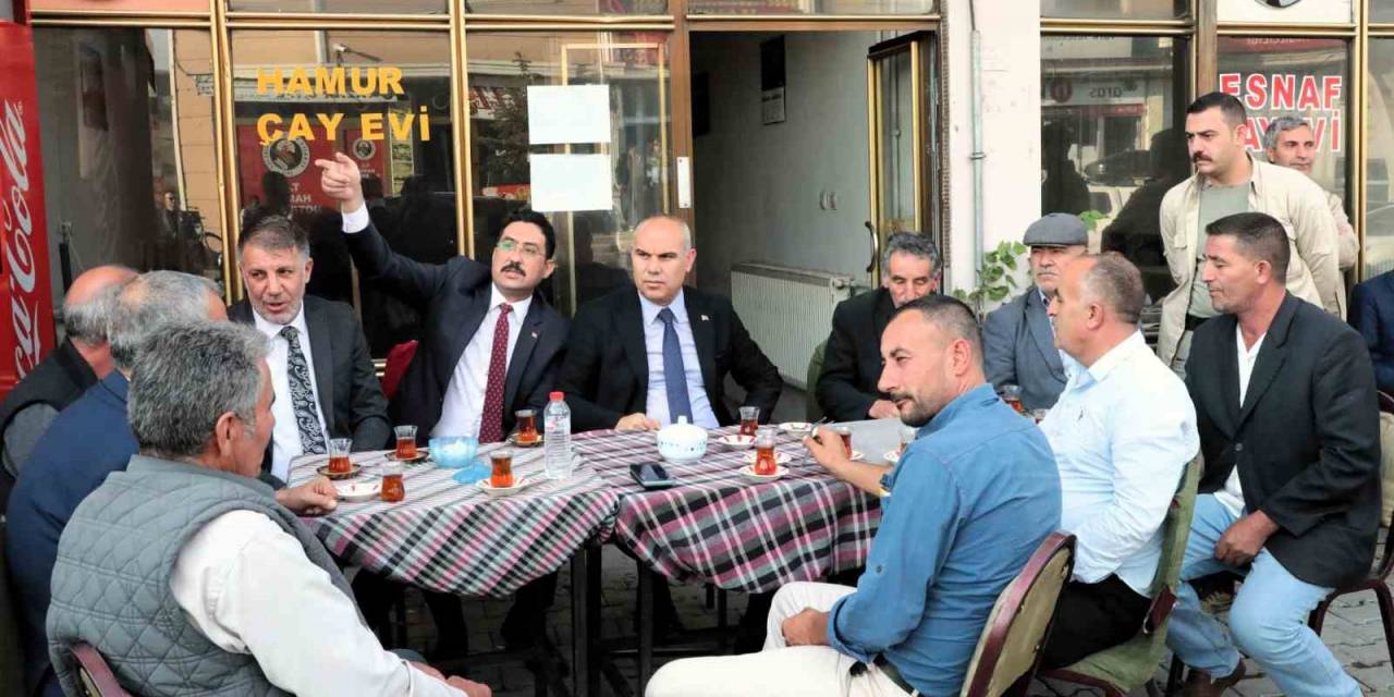 Ağrı Valisi Koç, Hamur İlçesinde Ziyaret Ve İnceleme Turu Yaptı
