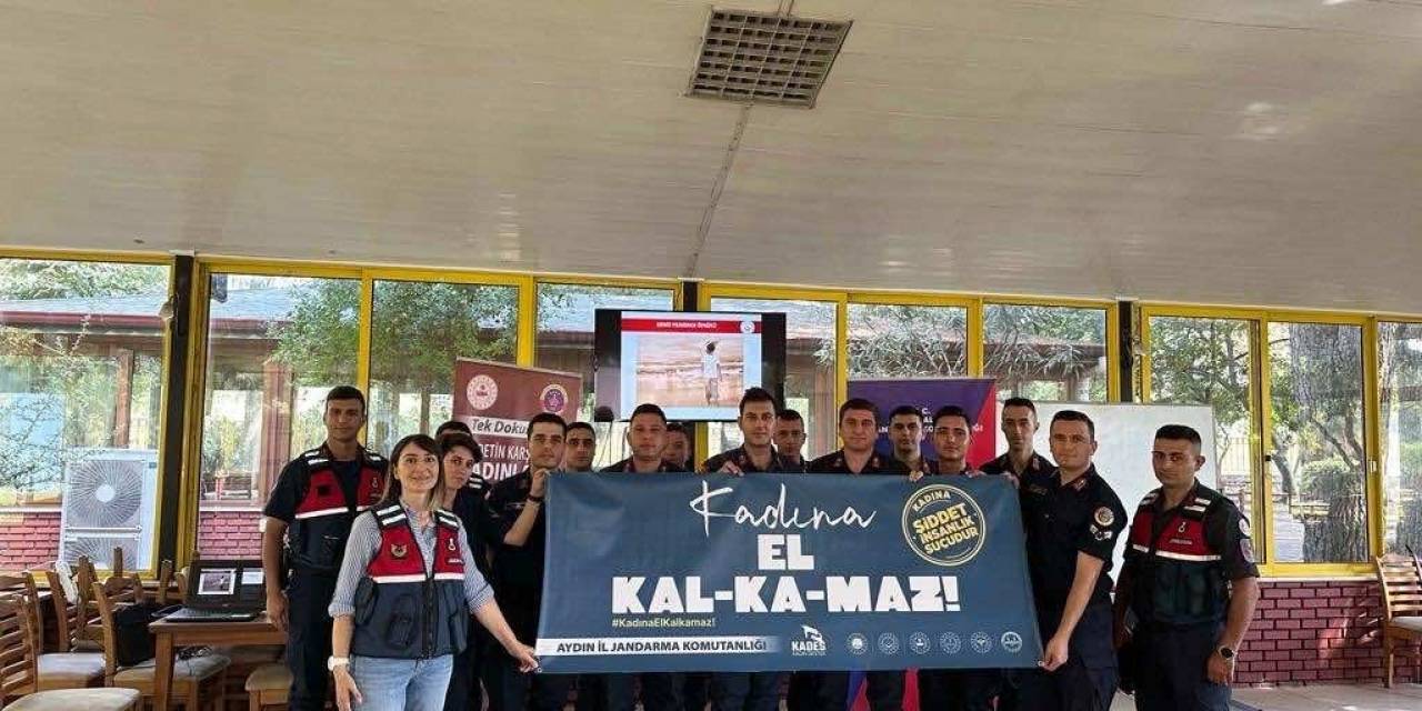 Jandarma Personeline Hizmetiçi Eğitim Verildi