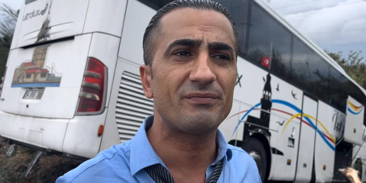 Şarampole Uçan Yolcu Otobüsünün Muavini: “Artık İstifa Ediyorum”