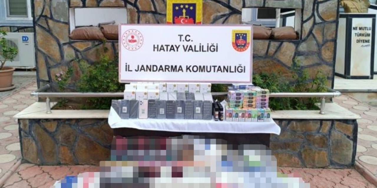 Hatay’da Kaçakçılık Operasyonu