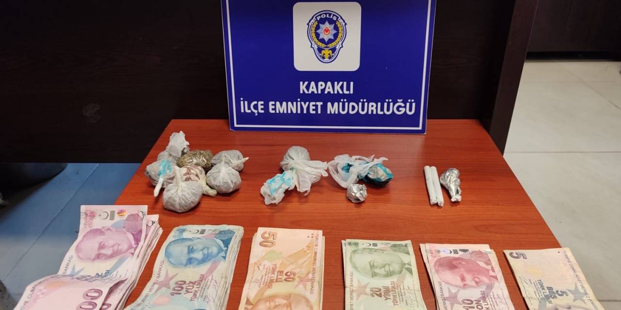 Tekirdağ’da Polis Zehir Tacirlerini Dere Yatağında Enseledi