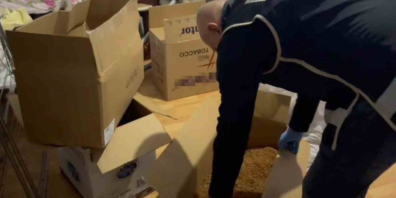 Samsun’da 39 Bin 200 Makaron Ele Geçirildi