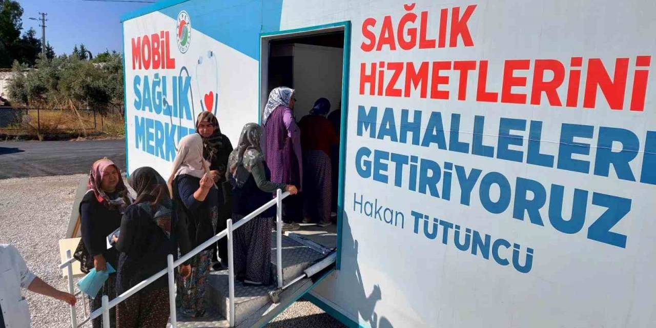 Kepez’in,mobil Sağlık Merkezi Muratpaşa’da