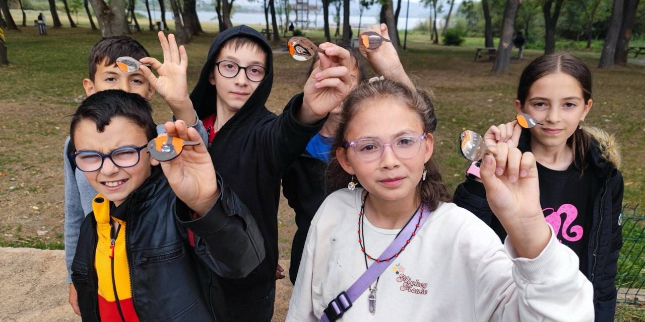 Bolu’nun Kuş Cennetinde Öğrenciler Gözlem Yaptı