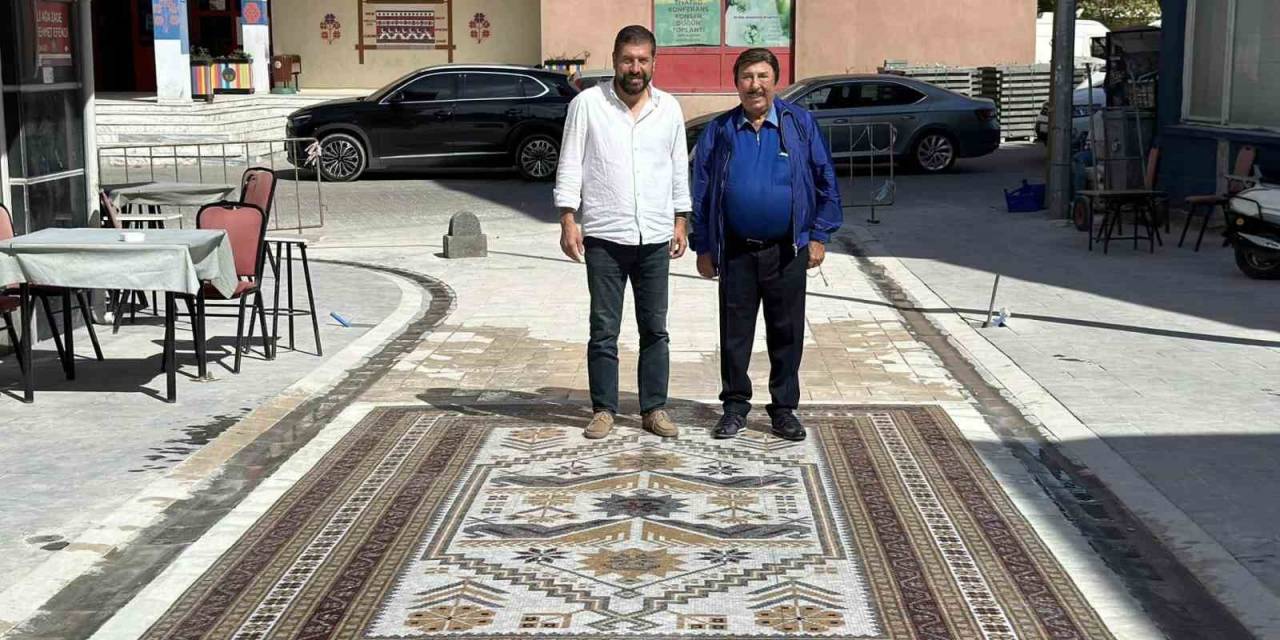 Yağcıbedir Halıları, Kültür Yolu Caddesine Döşeniyor