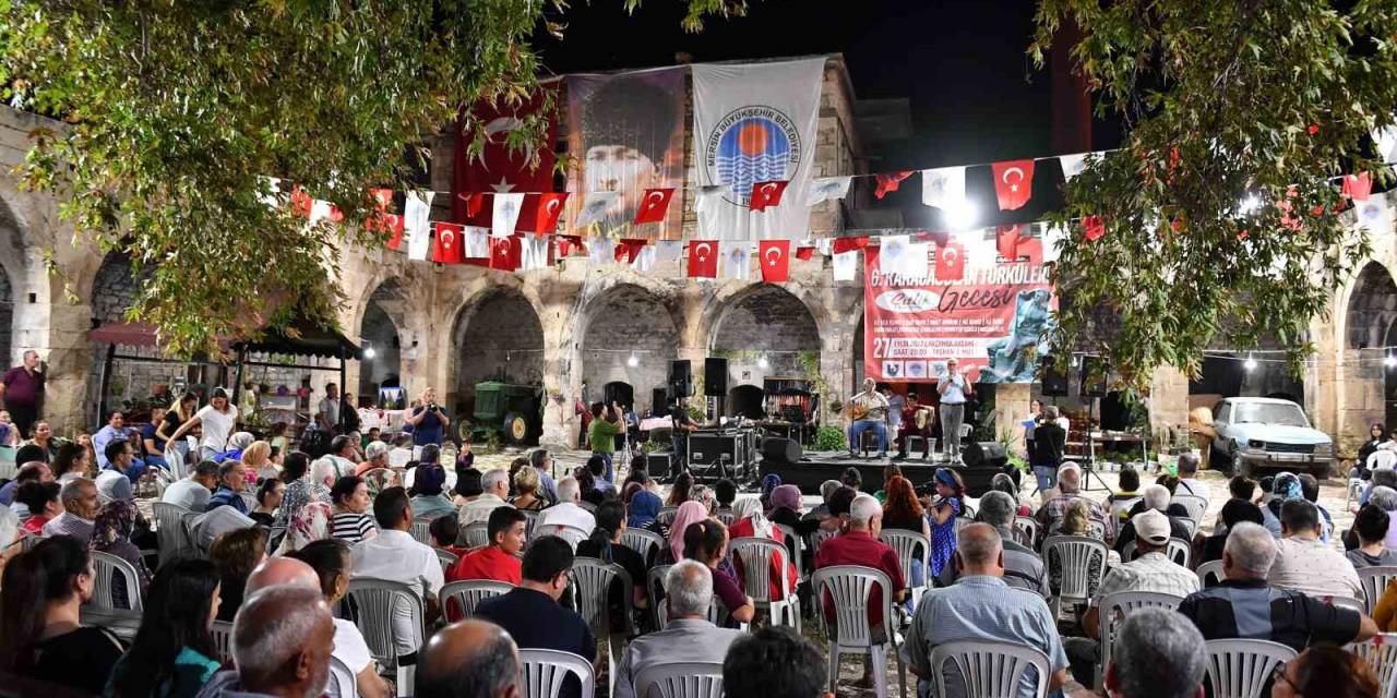 6.karacaoğlan Türküleri Gecesi Mut Taşhan’da Gerçekleşti
