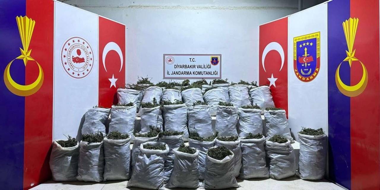 Diyarbakır’da 10 Bin Kök Kenevir Ve 202 Kilo Esrar Ele Geçirildi