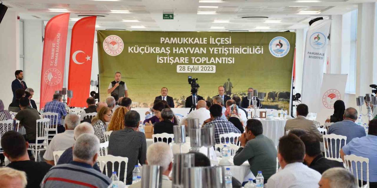 Pamukkale’de Küçükbaş Yetiştiricilerinin Sorunları Ele Alındı