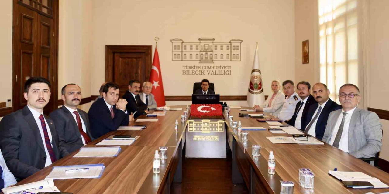 Bilecik’te  ’güvenlik Tedbirleri Toplantısı’ Yapıldı