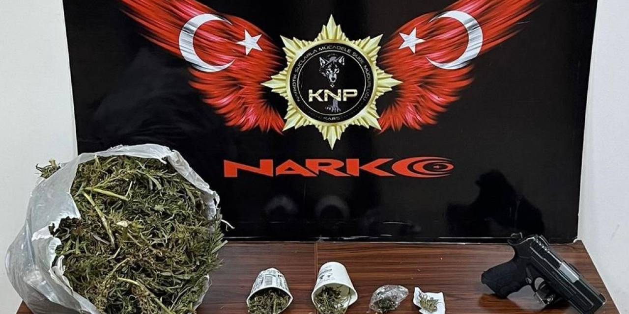 Kars’ta 1 Kilo 880 Gram Esrar Ele Geçirildi