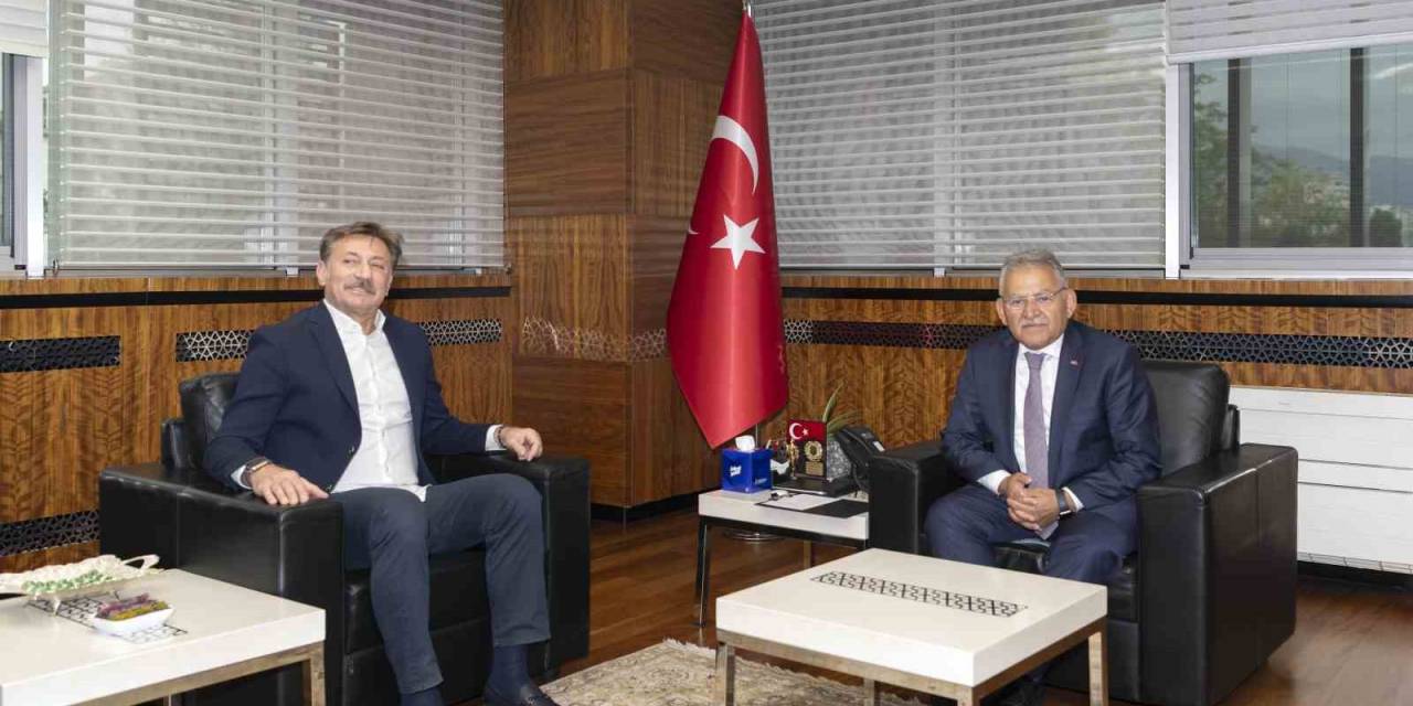 Başkan Büyükkılıç, Bahçelievler Belediye Başkanı Bahadır’ı Ağırladı