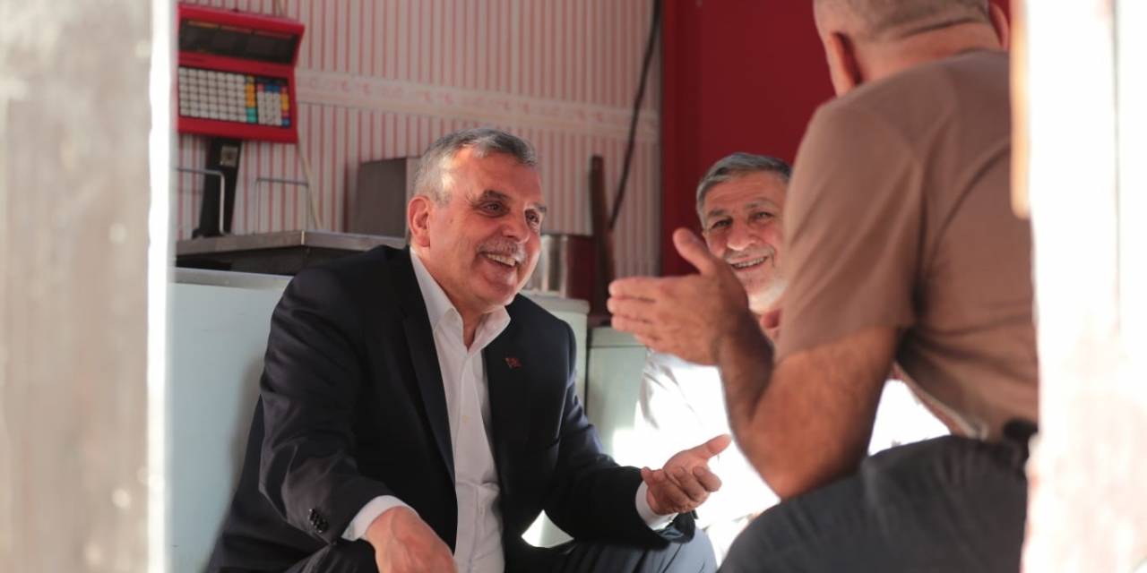 Beyazgül Çarşı Esnafıyla Bir Araya Geldi