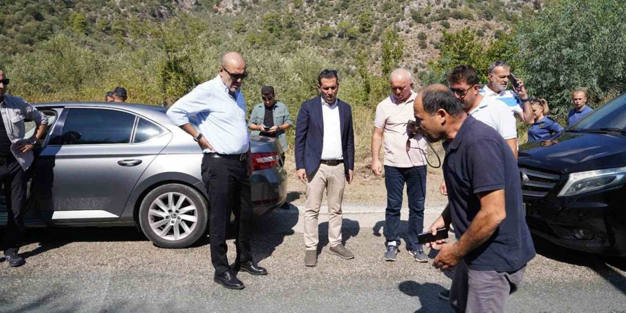 Ortaca’da Cumhurbaşkanlığı Bisiklet Turu Güzargahında İnceleme