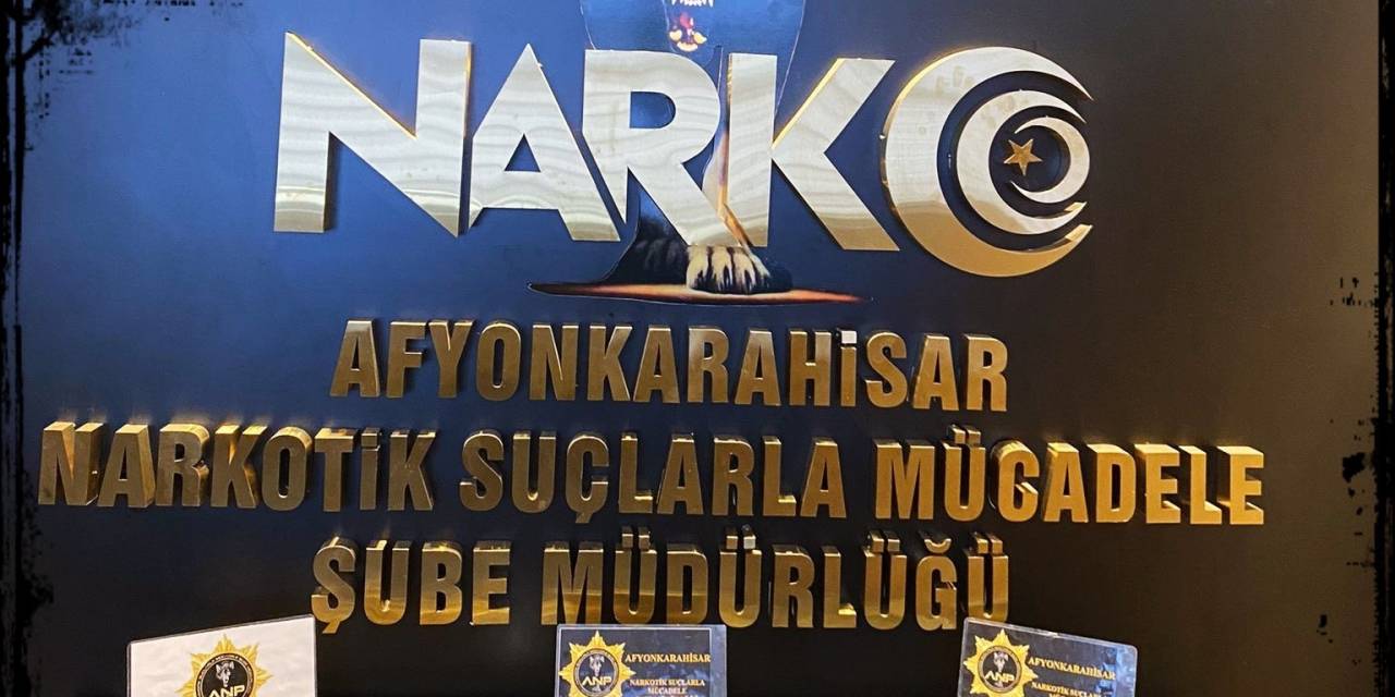 Afyonkarahisar’da Uyuşturucu Ticareti Yapan 2 Kişi Gözaltına Alındı