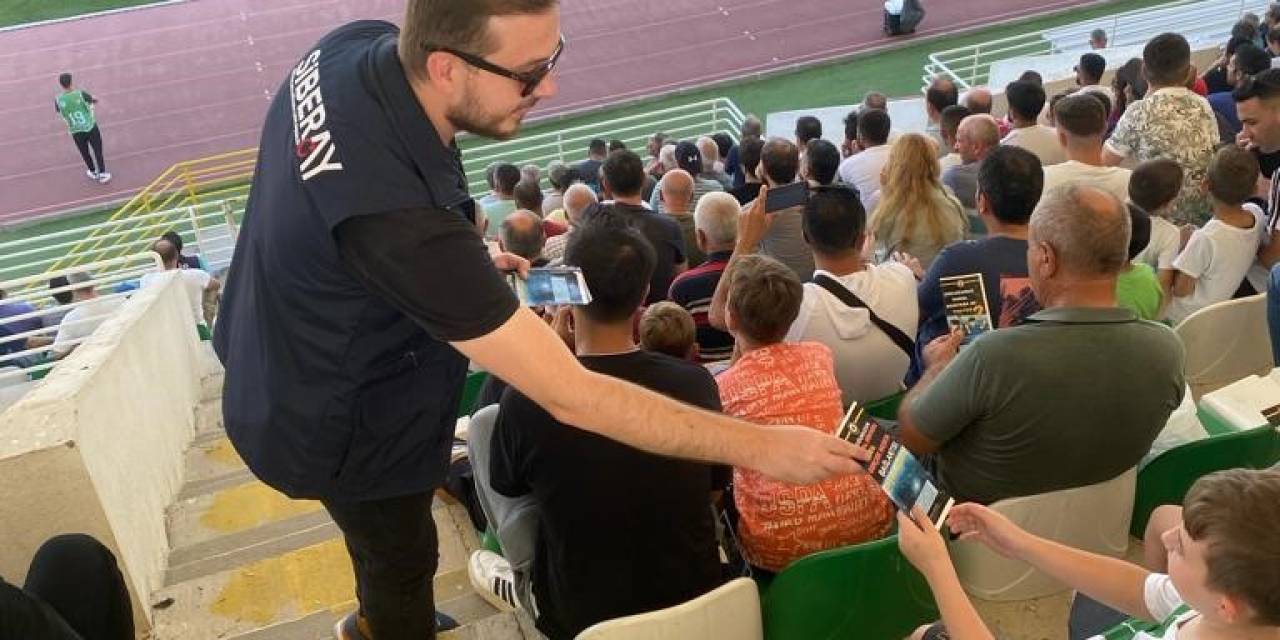 Maçta Yasadışı Bahis Bilinçlendirmesi